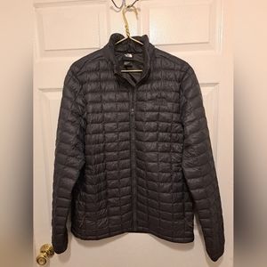 The North Face Nano Puff Puffer Jacket Black Dark Grey Medium